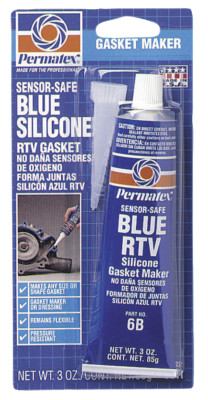 Picture of #6 sensor safe blue rtvsilicone gasket 3 oz