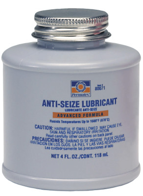 Picture of #133 anti-seize lubricant 4 oz brush top bottle