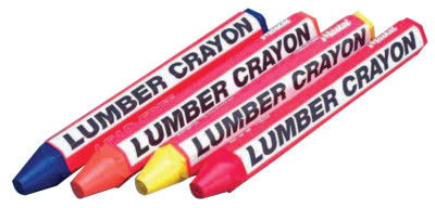 Picture of #200 lumber crayon yellow fits #106 holder & #1