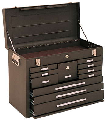 Picture of 00094 machinist chest 11drawer brown