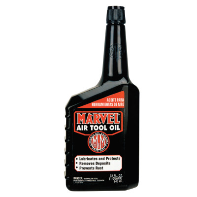 Picture of 32 oz bottle air tool oil with childproof cap