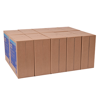 Picture of INDUSTRIAL PAPER WIPER, 4-PLY, 8.54" X 16.5", BLUE, 90 TOWELS/BOX, 10 BOX/CARTON