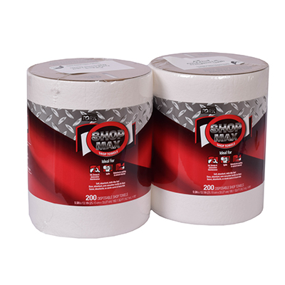 Picture of ADVANCED SHOPMAX WIPER 450, 13.1" X 9.9", WHITE, 200/ROLL, 2 ROLLS/CARTON