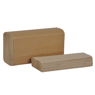 Picture of MULTIFOLD HAND TOWEL, 9.5 X 9.1, NATURAL, 250/PACK, 16 PACKS/CARTON