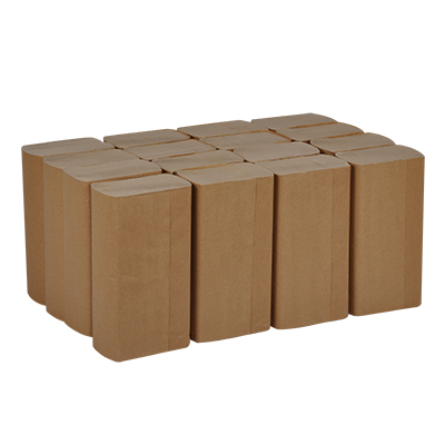 Picture of MULTIFOLD HAND TOWEL, 9.5 X 9.1, NATURAL, 250/PACK, 16 PACKS/CARTON
