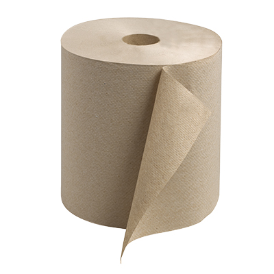 Picture of Universal Hardwound Roll Towel, 1-Ply, 7 4/5" W X 800ft, Natural, 6/carton