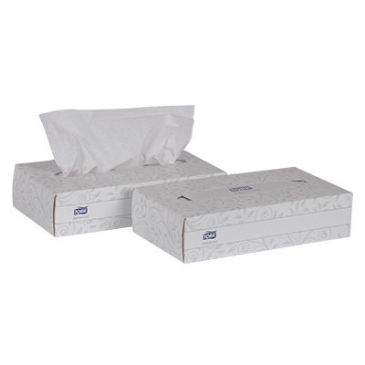 Picture of Facial Tissue , Essity Advanced Extra Soft, 2-Ply, White, 100/box, 30 Boxes/carton