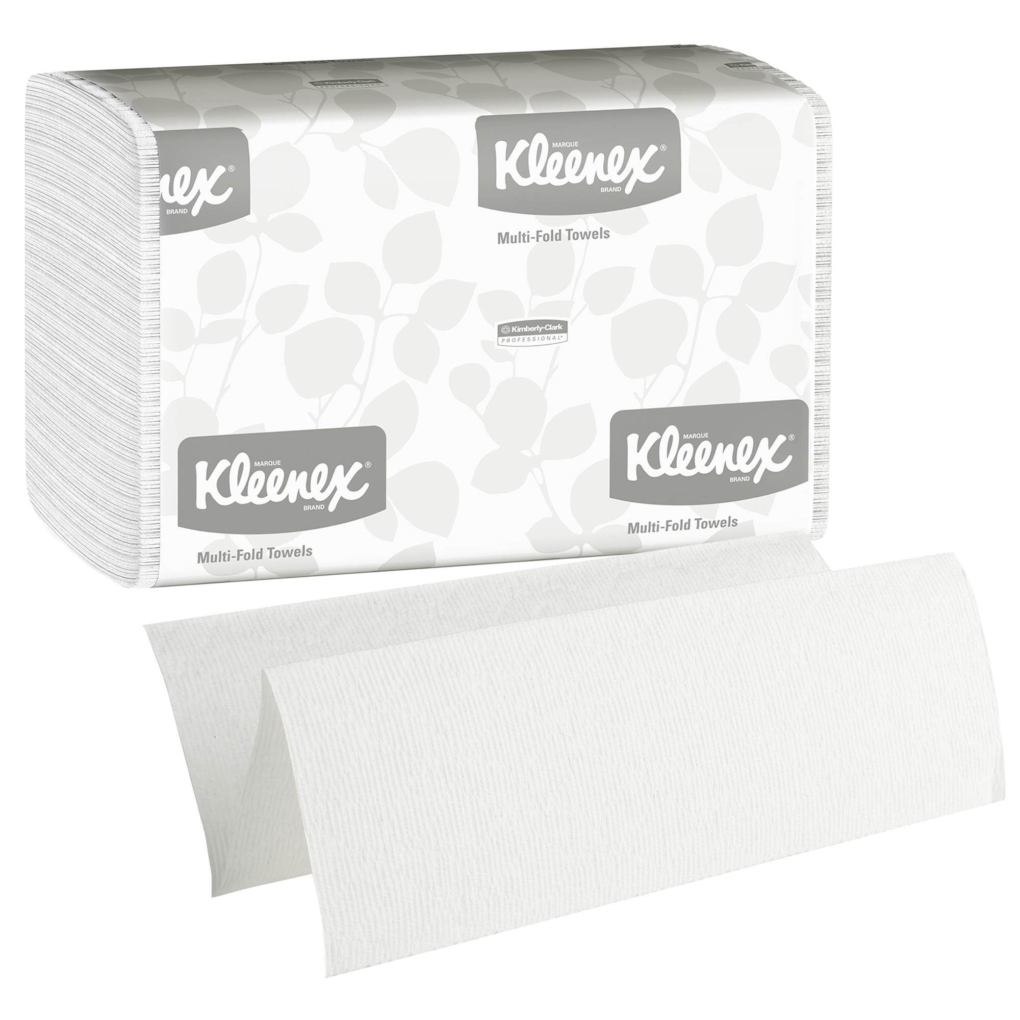 Picture of Multi-Fold Paper Towels, 9 1/5 x 9 2/5, White, 150/Pack, 16 Packs/Carton