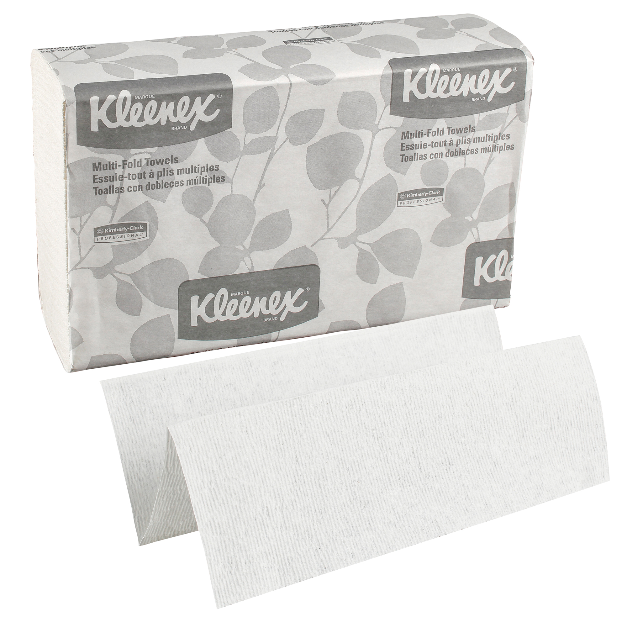Picture of Multi-Fold Paper Towels, Convenience, 9 1/5x9 2/5, White, 150/Pk, 8 Packs/Carton