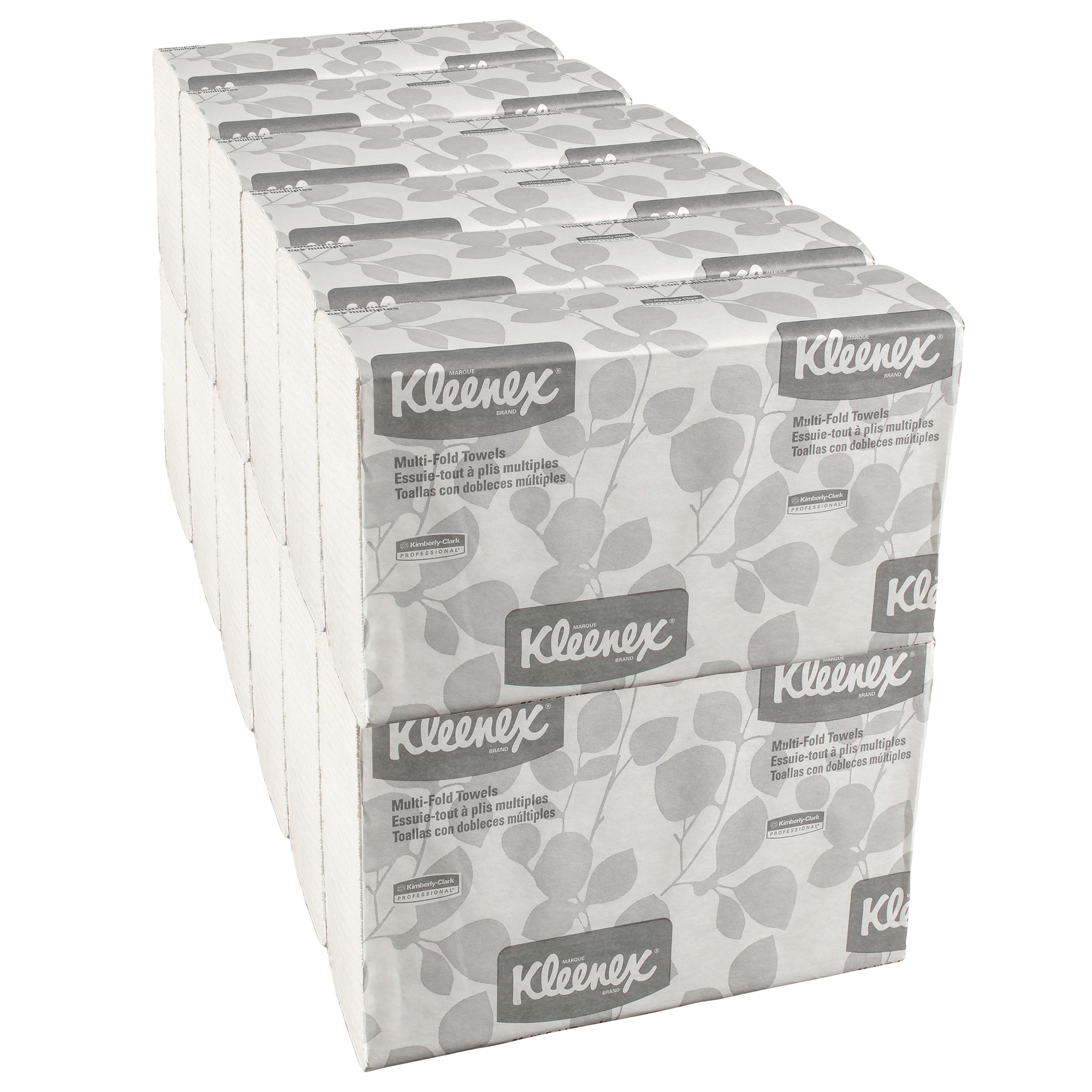 Picture of Multi-Fold Paper Towels, Convenience, 9 1/5x9 2/5, White, 150/Pk, 8 Packs/Carton
