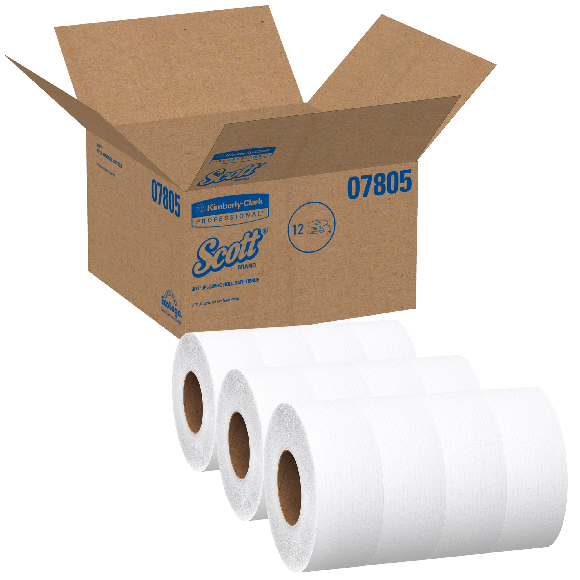Picture of Tradition JRT Jumbo Roll Toilet Tissue, 2-Ply, 8 9/10" dia, 1000ft, 12/Carton
