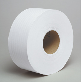 Picture of Tradition JRT Jumbo Roll Toilet Tissue, 2-Ply, 12" dia, 2000ft, 6 Rolls/Carton