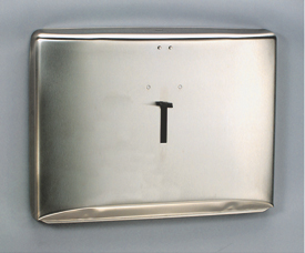 Picture of PERSONAL SEAT TOILET SEAT COVER DISPENSER, STAINLESS STEEL, 16.6 X 12.3 X 2.5