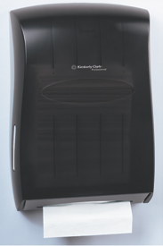 Picture of Towel Dispenser, Universal ,13 31/100w x 5 17/20d x 18 17/20h, Smoke/Gray