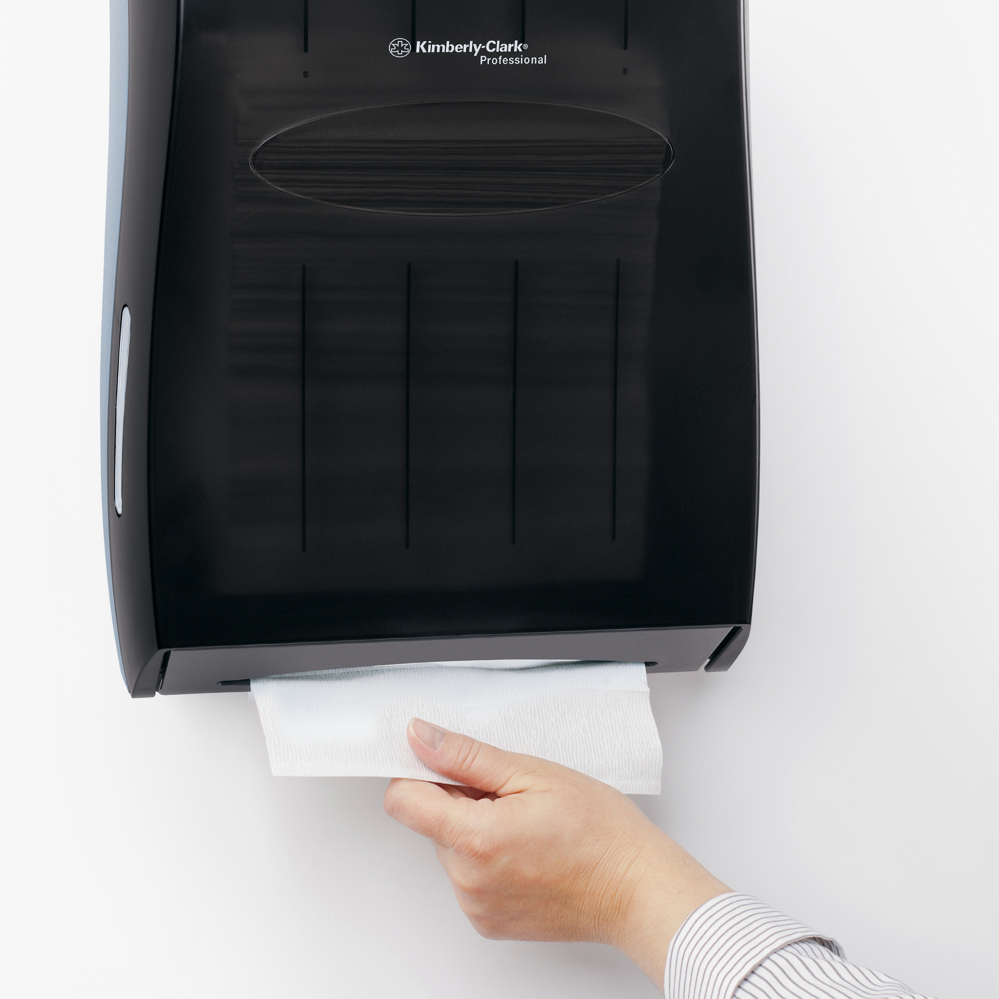 Picture of Towel Dispenser, Universal ,13 31/100w x 5 17/20d x 18 17/20h, Smoke/Gray
