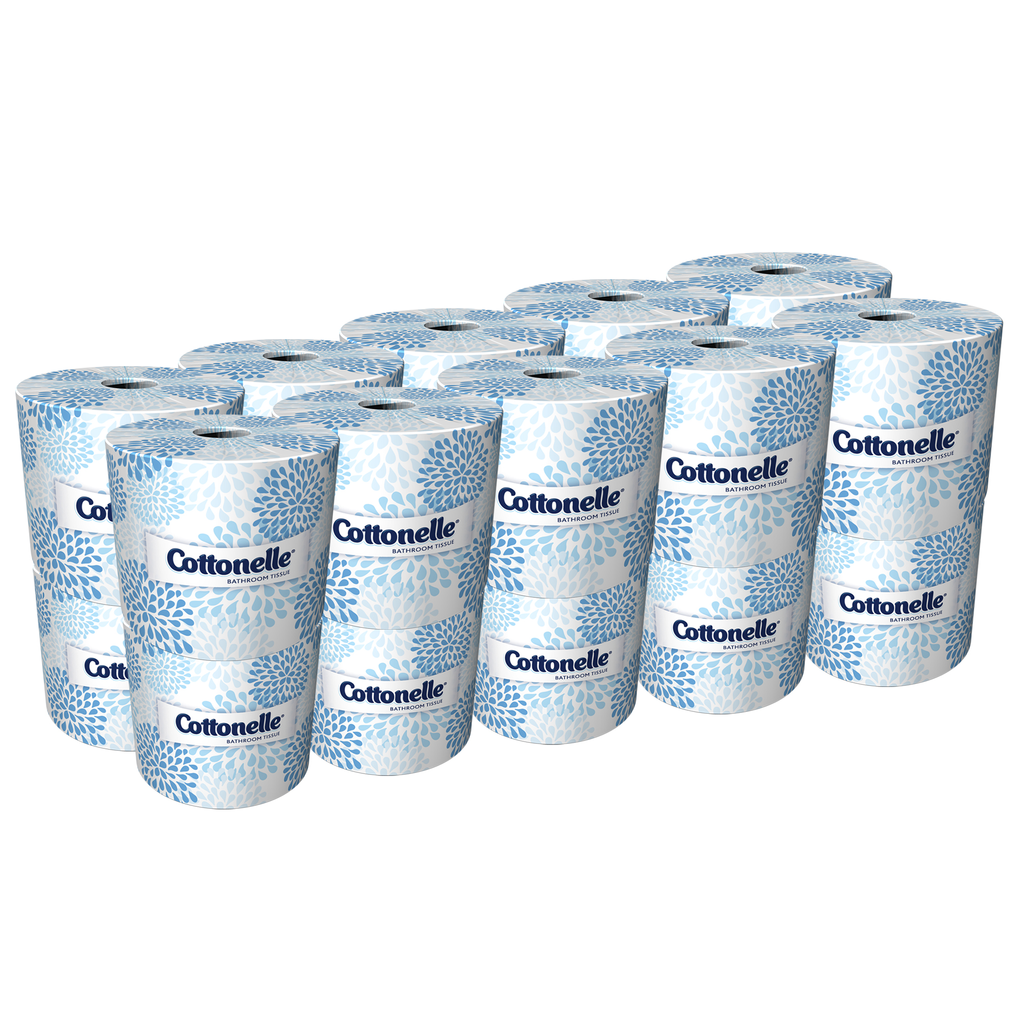 Picture of Two-Ply Toilet Tissue, 451 Sheets/Roll, 20 Rolls/Carton