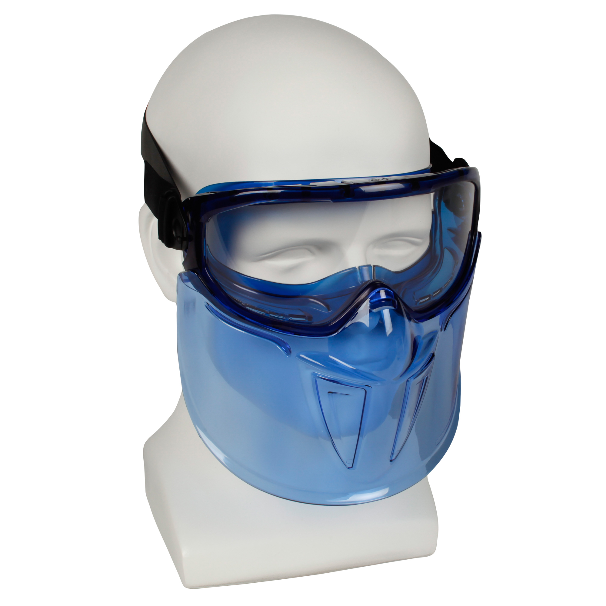 Picture of V90 Series Face Shield, Blue Frame, Clear Lens