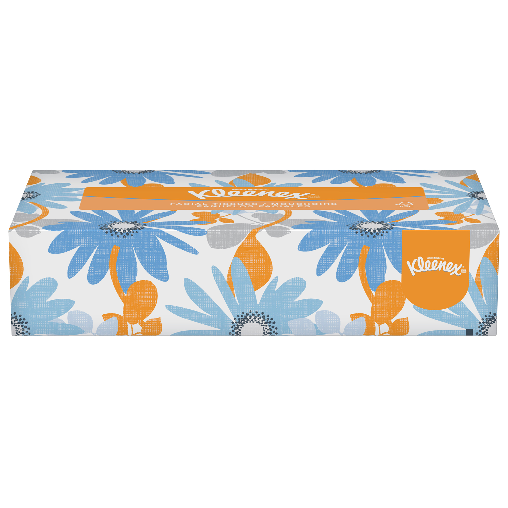 Picture of Kleenex Facial Tissue, 2-Ply White - 100 Count