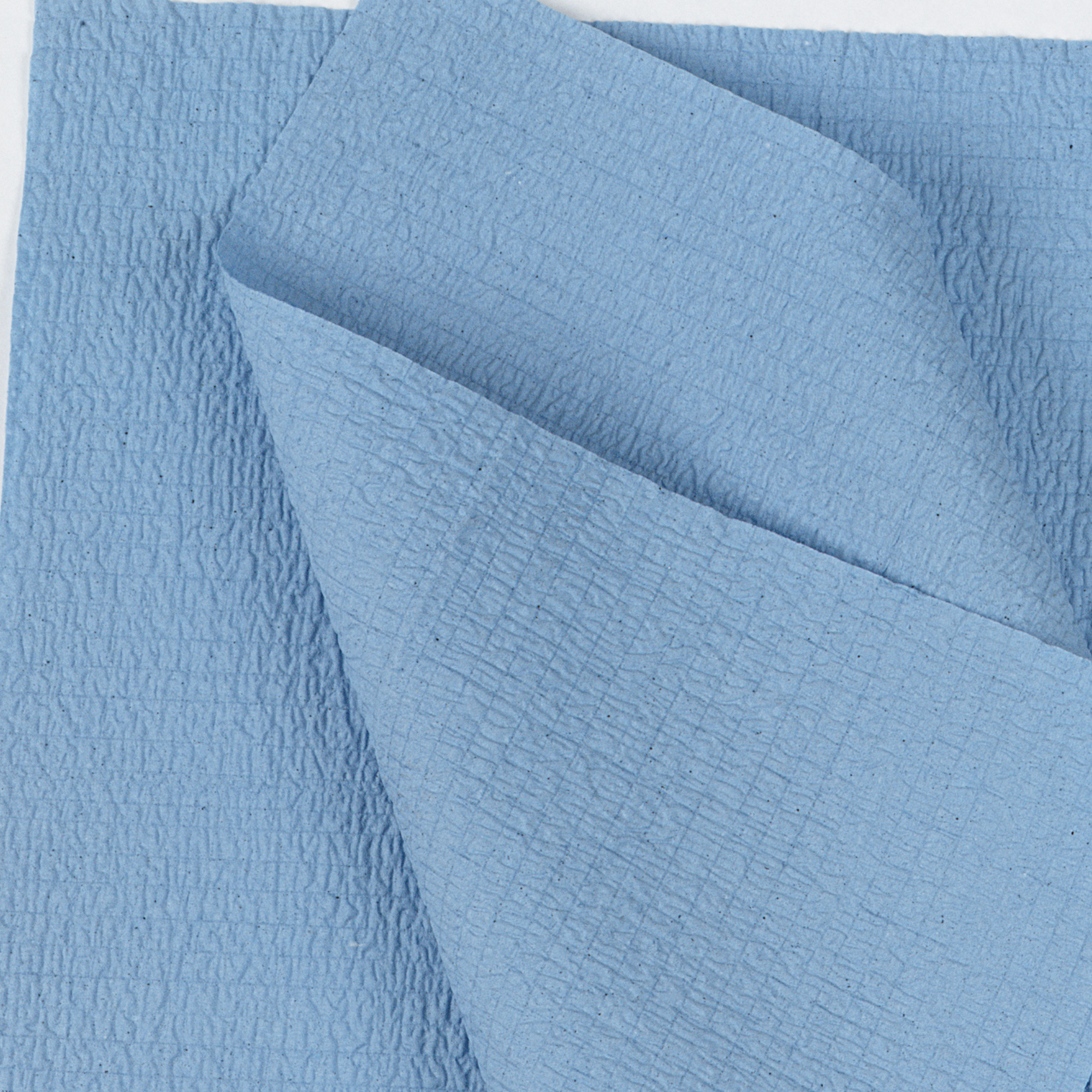 Picture of X60 Cloths, Small Roll, 9 4/5 X 13 2/5, Blue, 130/roll