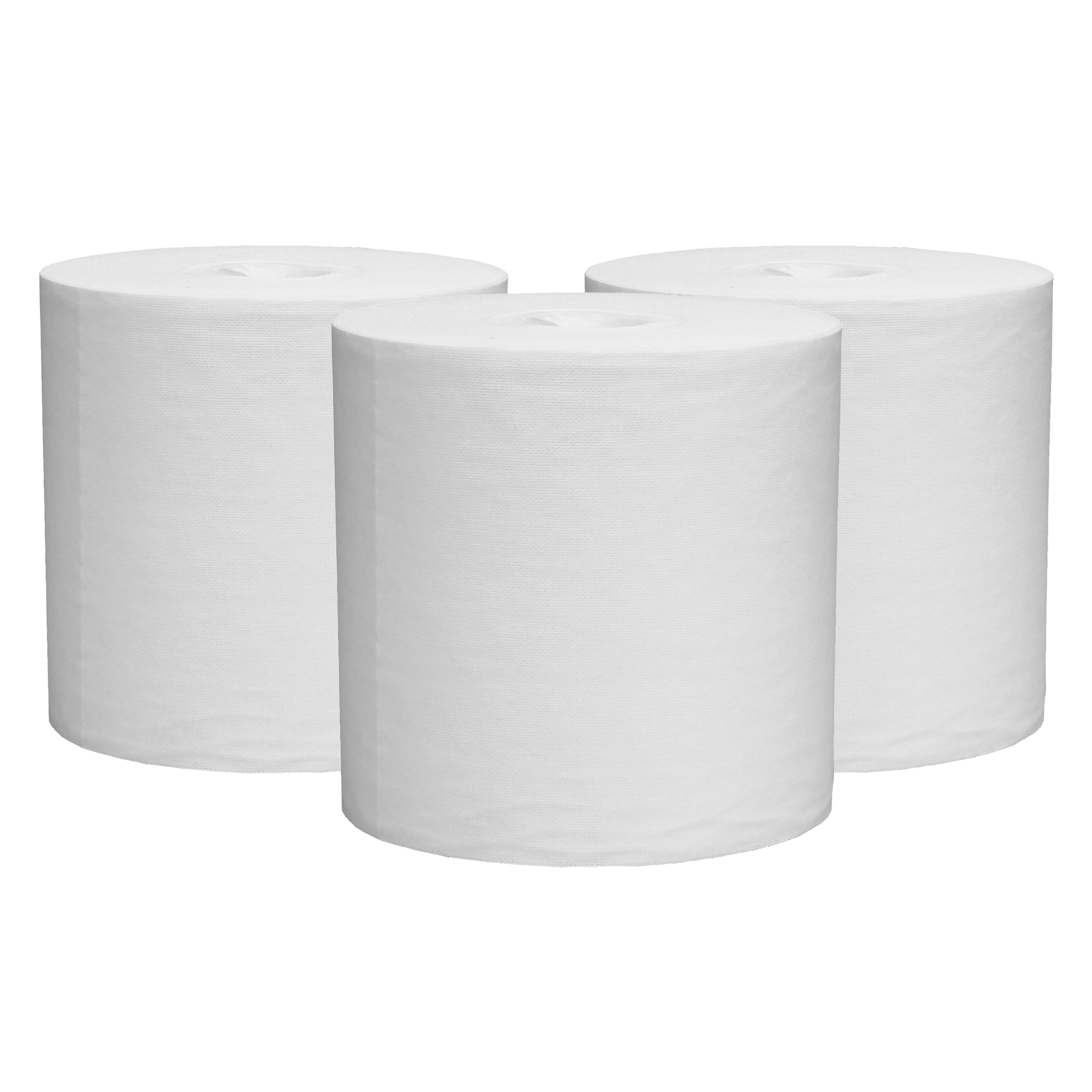 Picture of X70 Wipers, Center-Pull, 9 4/5 x 13 2/5, White, 275/Roll, 3 Rolls/Carton