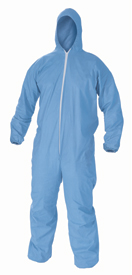 Picture of A60 Elastic-Cuff, Ankle & Back Coveralls, Blue, X-Large, 24/Case