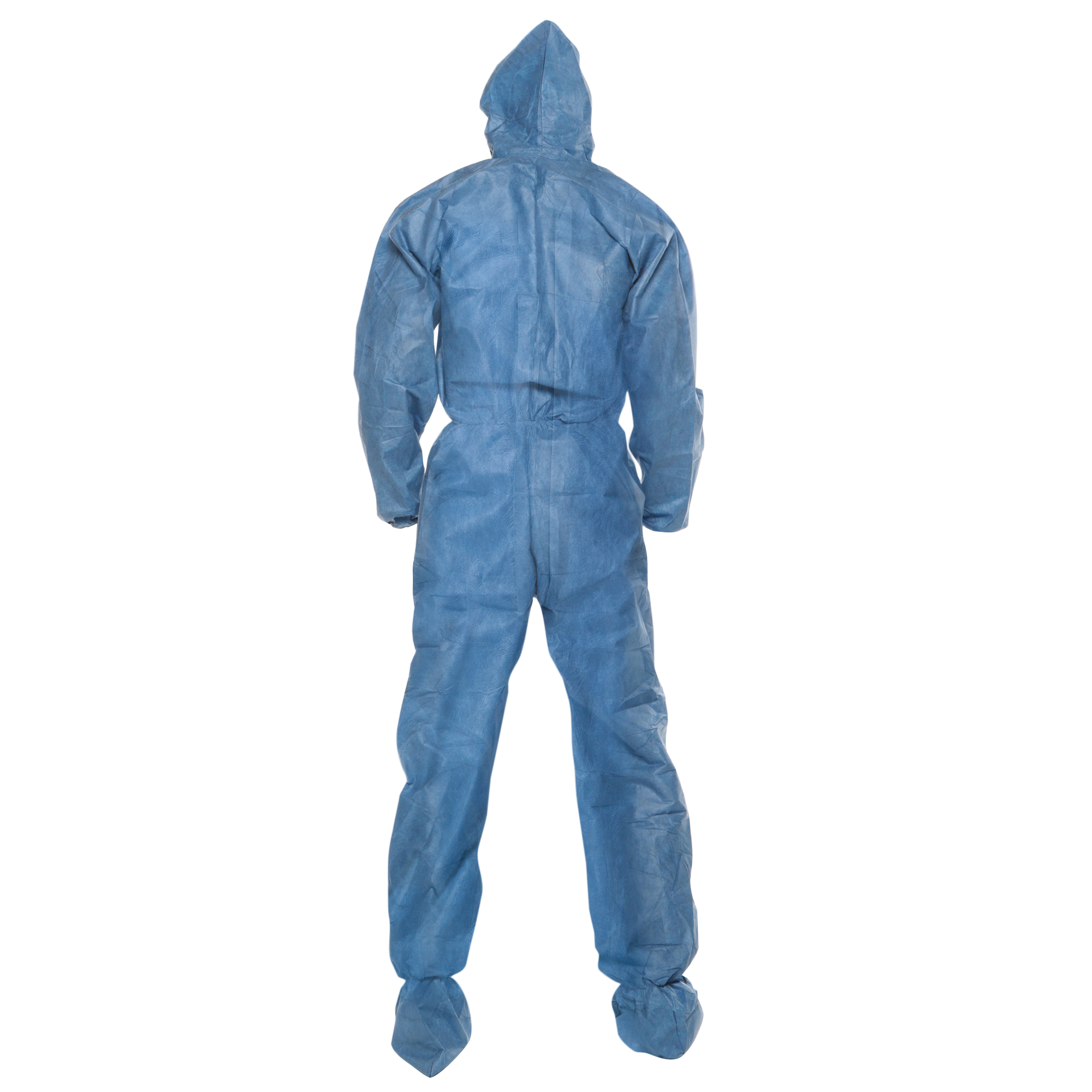 Picture of A60 Blood and Chemical Splash Protection Coveralls, 2X-Large, Blue, 24/Carton