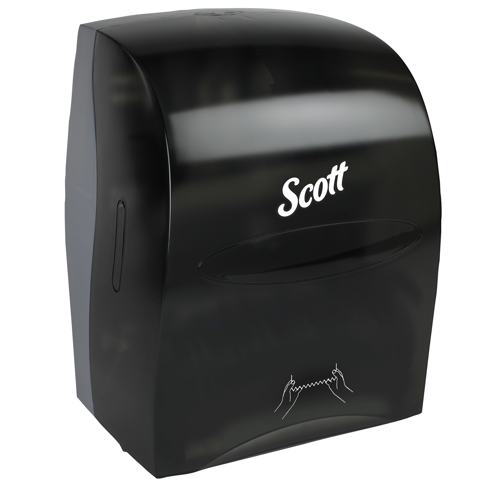 Picture of ESSENTIAL MANUAL HARD ROLL TOWEL DISPENSER, 13.06 X 11 X 16.94, SMOKE
