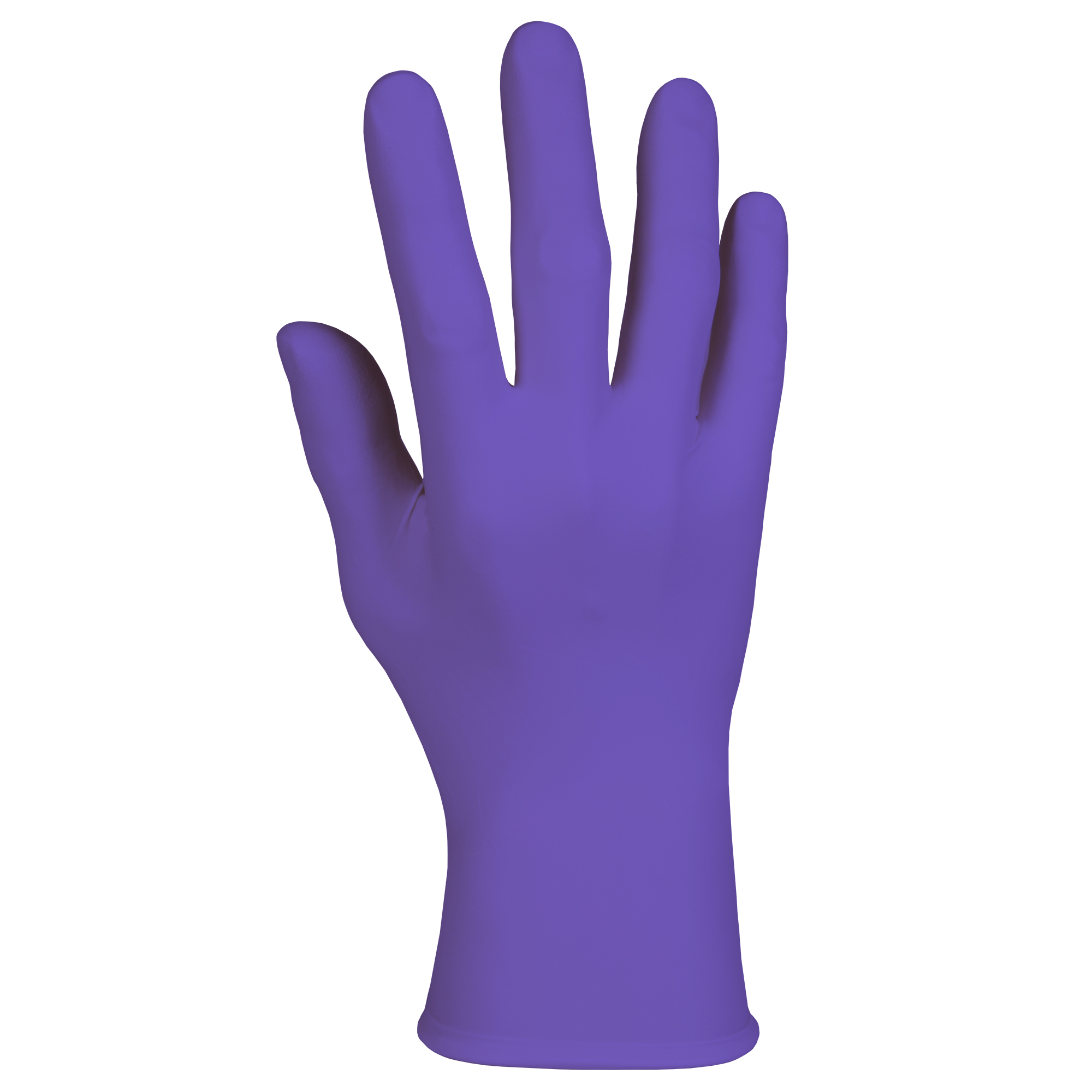 Picture of Purple Nitrile Exam Gloves, 242 Mm Length, X-Small, 6 Mil, Purple, 100/box