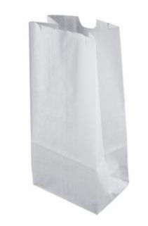 Picture of #3 S.O.S. Grocery Bag,  4-3/4"x2-15/16"x8-9/16", 30#