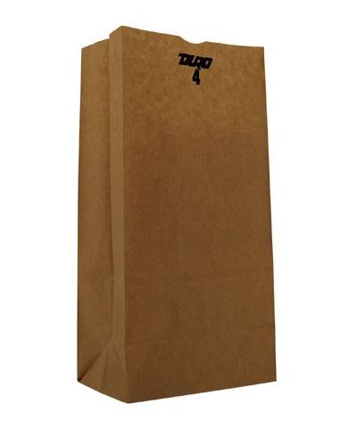 Picture of Grocery Bag, 5"x3.13"x9.75",  4#, Self-Opening