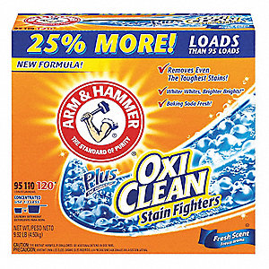 Picture of Laundry Detergent, 9.92LB,  Arm & Hammer, Powder, W/OxiClean