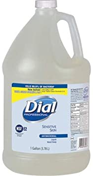 Picture of Liquid Hand Soap, 1-Gal,  Dial, Sensitive Skin, Antimicrobial