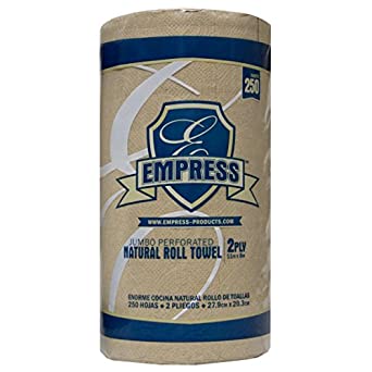 Picture of Kitchen Roll Towel, 8"x11",  Empress, 2-Ply, 250 SH/RL