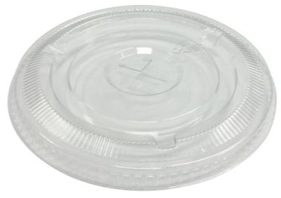 Picture of Cup Lid, Empress, Flat, Straw  Slot, 50 EA/SL