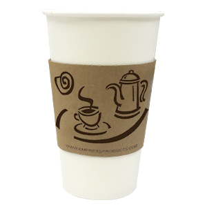 Picture of Hot Cup Sleeve, For 10-20 oz,  Empress, Print, 100 EA/SL