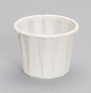 Picture of Pleated Portion Cup, 1 oz,  Genpak, Paper, 250 EA/SL