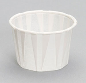Picture of Pleated Portion Cup, 2 oz,  Genpak, Paper, 250 EA/SL