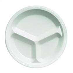 Picture of Plate, 10", Genpak, Elite,  Laminated Foam, 125 EA/SL