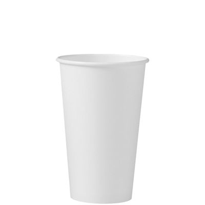 Picture of Hot Cup, 16 oz, Paper, Single  Sided Poly, Solo, 50 EA/BG