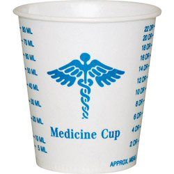 Picture of Medicine Cup, 3 oz, Fully  Waxed, 100 EA/SL