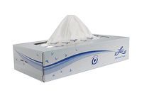 Picture of Facial Tissue, 8.37"x8.07",  2-Ply, Livi, Flat Box, 100 SH/BX