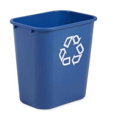 Picture of Recycling Wastebasket, 28-Qt,  Medium