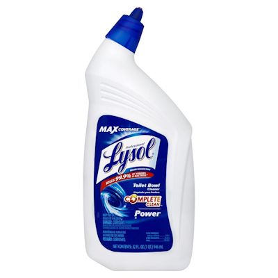Picture of Toilet Bowl Cleaner, 32 oz,  Lysol Fresh Disinfectant