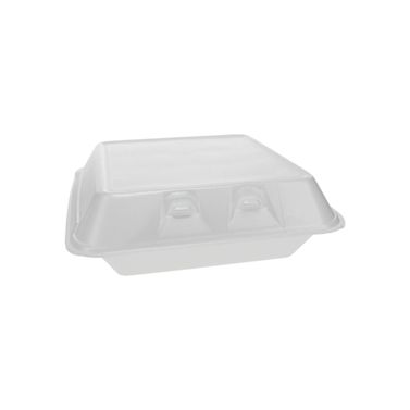 Picture of Container, 9"x9-1/2"x3-1/4",  Pactiv, 1-Compartment, Foam