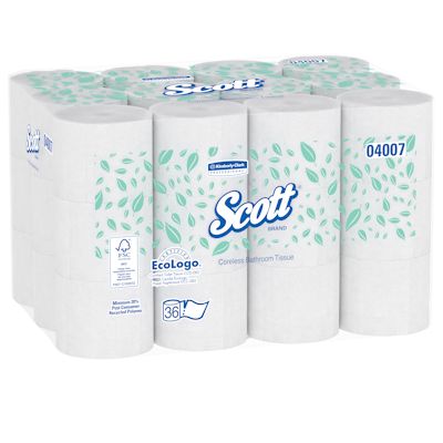 Picture of Bath Tissue, 4"x3.94", 2-Ply,  Scott Essential, 1000 SH/RL