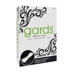 Picture of #4 Sanitary Napkin,  4.25x3x1.12, Gards, Folded