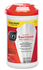 Picture of Surface Sanitizer Wipes, 7.75x9",  95 EA/PK
