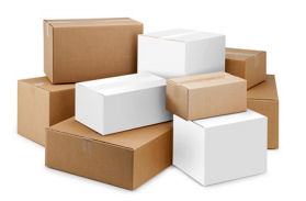 25 16x4x4 Cardboard Shipping Boxes Cartons Packing Moving Mailing Storage Box