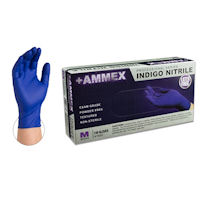 Picture of Exam Gloves, Small, Nitrile,  100 EA/BX