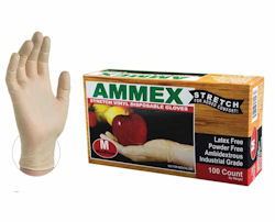 Picture of Gloves, Large, Vinyl,  Powder-Free, 100 EA/BX
